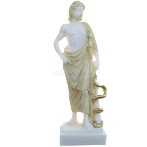 Statua antica greca asclepio - greca,