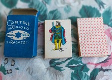 40 Mini carte da gioco CARTINE