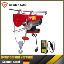 Verricello elettrico paranco