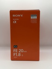 SONY FE 20mm f/1.8 G