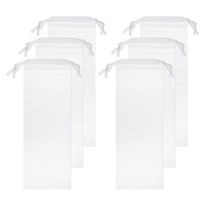 6pz Buste per Ombrelli 15,4"x5,5" Custodie Pieghevoli per Ombrelli Bagnati