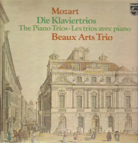Mozart the piano trios - mozart, lp-box