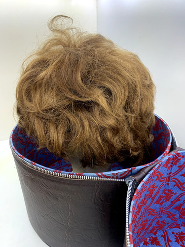 Parrucca donna vintage con