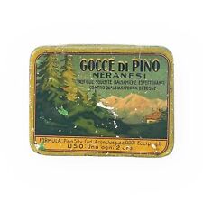 ND * Scatola, Barattolo in Latta "Gocce di Pino Meranesi, Pastiglie Squisite Bal
