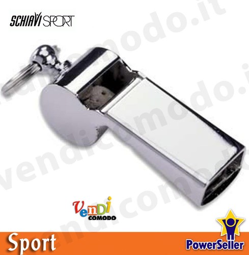 Fischio ottone cromato schiavi - cromato,