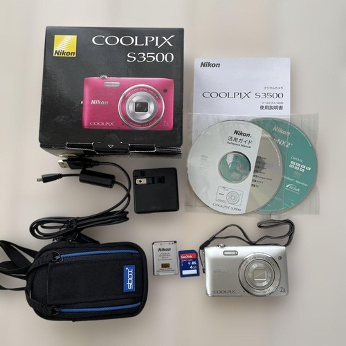 Nikon coolpix s3500 - coolpix, argento