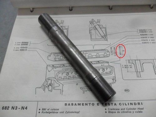 Prigioniero testata fiat - fiat, 682