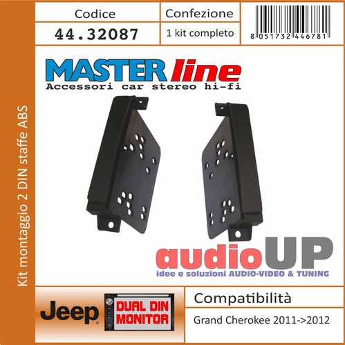 Mascherina autoradio din - 2,