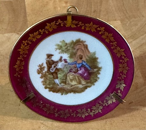 Limoges france small pink gold - limoges,