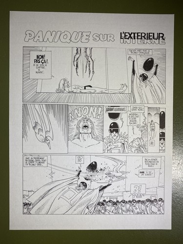 Reproduction planche originale