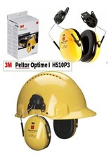 CUFFIA ANTIRUMORE 3M PELTOR OPTIME I - H510P3E - 26 dB, giallo, per elmetto