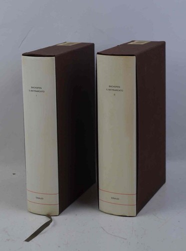 Bachofen il matriarcato - j.j.,