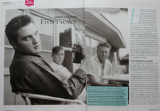 Italian Clipping Ritaglio 2016 ELVIS PRESLEY e il ragazzo col ciuffo 2 PAGINE.