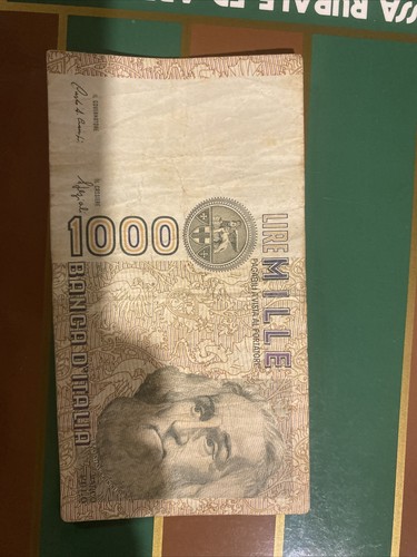 Banconota 1000 mille - banconota,