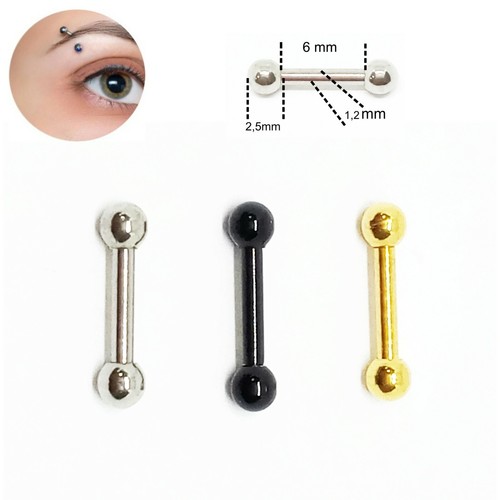 Piercing sopracciglio barretta - sopracciglio,