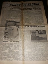 quotidiani d'epoca- il nuovo cittadino-4 novembre 1965