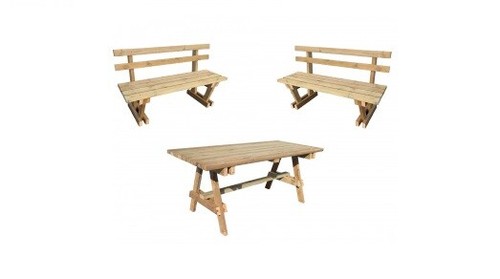 Set tavolo più - più, 2