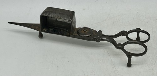 Antique candle wick trimmer - antique,