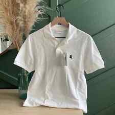 Polo bianca nuova Lacoste Save Our Species edizione limitata Condor Small