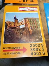 BROCHURE PUBBLICITARIA VINTAGE BENFRA BENDINI FRASCAROLI RETROESCAVATORI