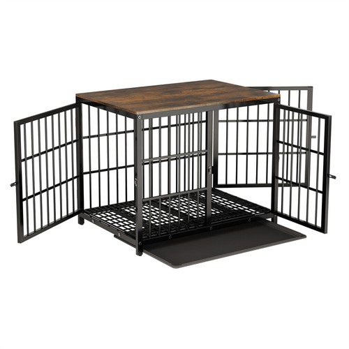 Gabbia per cani legno box - gabbia,