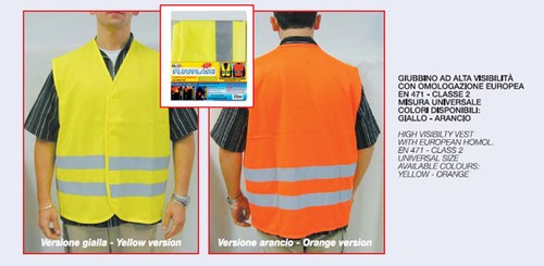Giubbino alta visibilita - alta, visibilita'