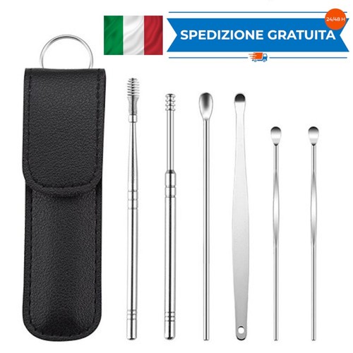 Kit rimozione cerume pezzi - kit,