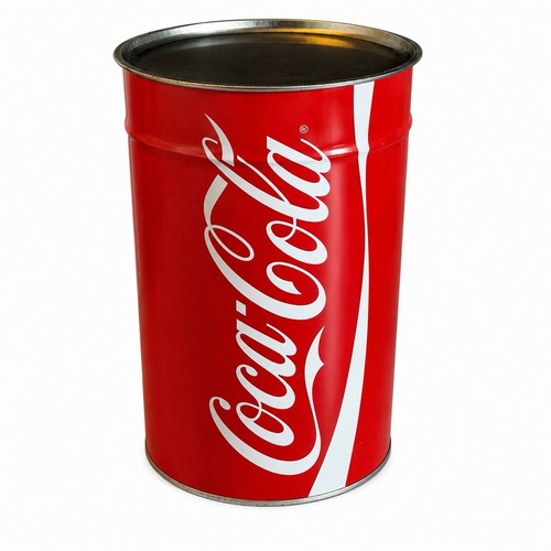 Coca cola barattolo metallo - coca-cola,
