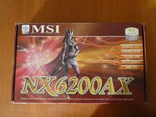 Scheda video AGP 8x - MSI NX6200AX - Da testare