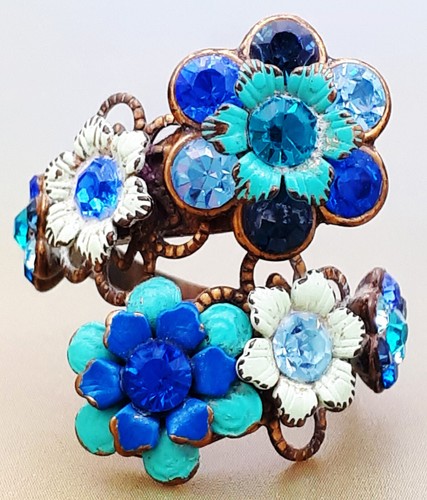 Anello michal negrin - negrin, blu