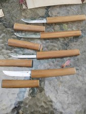 Set 4 pezzi coltelli vintage