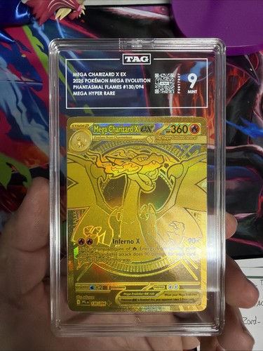 Mega charizard gold - mega,