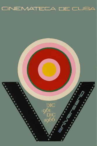 Poster film design parete