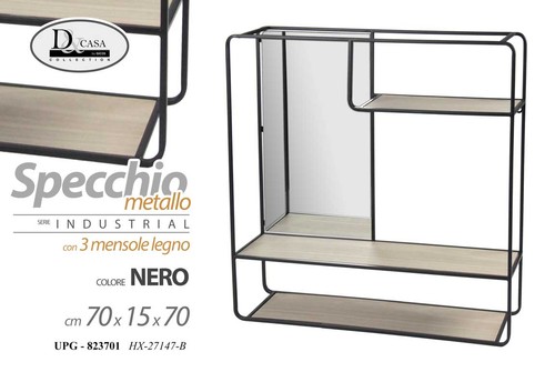 Specchio parete pensile - specchio,
