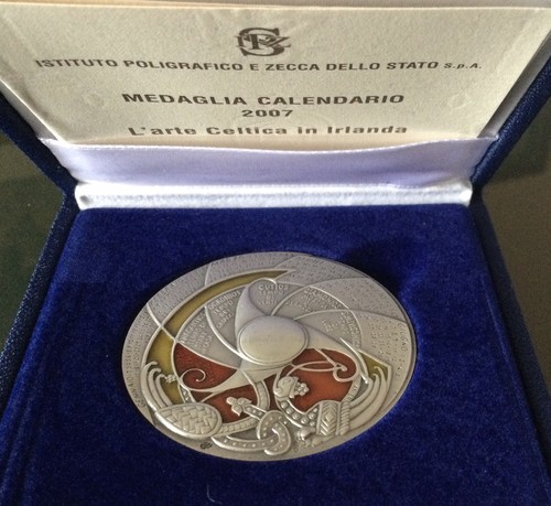 Medaglia calendario 2007 ipzs - medaglia, 2007-