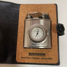 Accendino RONSON con orologio