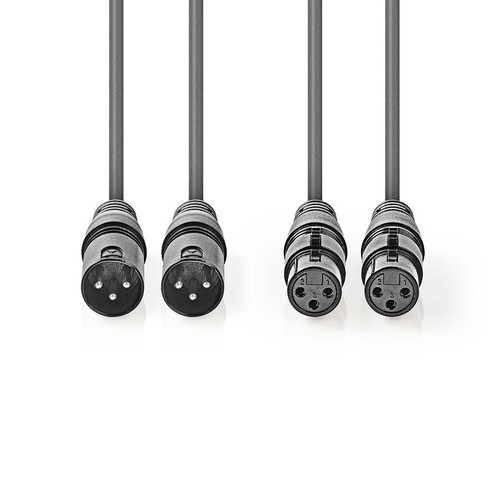 Cavo audio xlr - audio, 2x