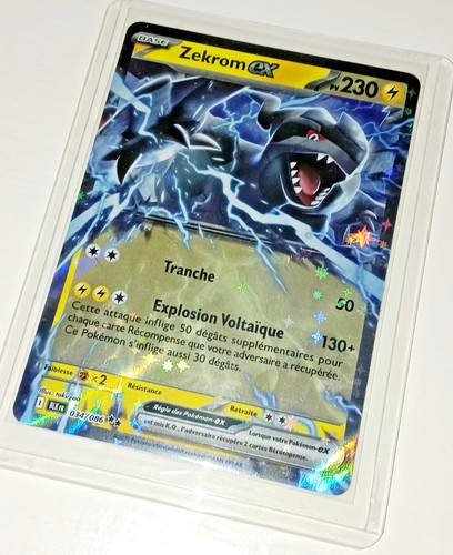 Carte pokémon zekrom - zekrom, neuve