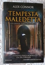 LIBRO ALEX CONNOR " TEMPESTA MALEDETTA " STORIA TRILLER ARTE GIORGIONE PRIMA ED.
