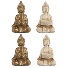 4X Portacandele Buddha In