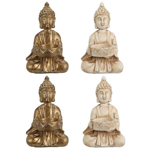 Portacandele buddha in - portacandele,