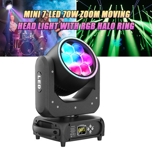 Faretto 7x70w rgbw led - faretto,