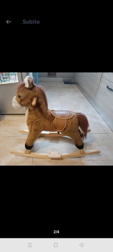 Cavallo dondolo per bambini - a,