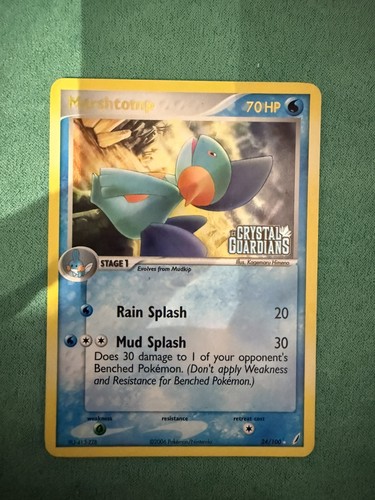 Pokemon tcg marshtomp 100 - marshtomp,