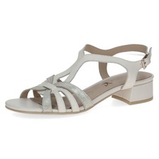 Women's White & Silver Soft