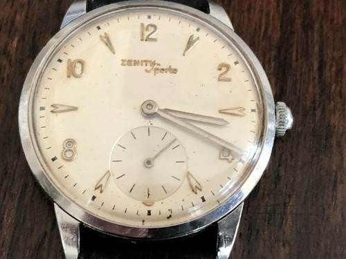 Zenith sporto acciaio anni - zenith, "50