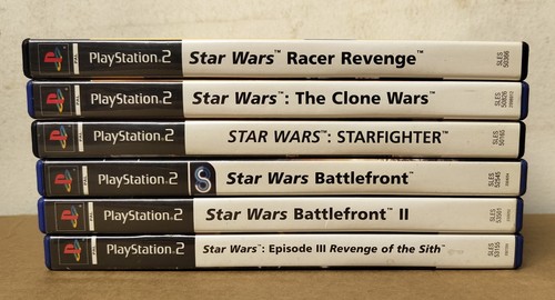 Pacchetto giochi ps2 star - giochi, wars