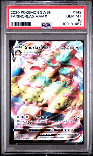 Snorlax vmax 142 - 142/202, swsh01