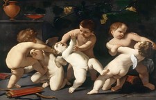 "Guido Reni-Combat of Cupids