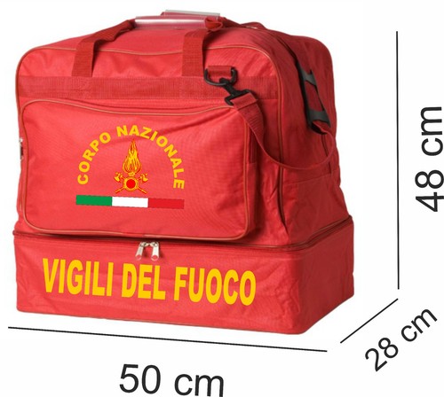 Borsone rosso personalizzato